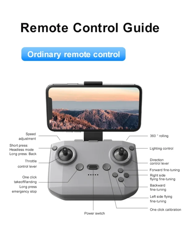 Sce6bf873f6e24291983a565cc8238f0c1.webp New type of drone, aerial photography without screen control, dual-camera optical flow, intelligent positioning