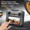 Sd15ecebc93b04f649f4bdc267892f798X-1.webp S156 Dual-Camera All-Around Drone with Large Screen Control, 4.5-inch Display, Smart Obstacle Avoidance, Full-Enclosure Design,