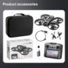 Sd39544dd418d403abb2c991abd79b4e5G.webp S156 Dual-Camera All-Around Drone with Large Screen Control, 4.5-inch Display, Smart Obstacle Avoidance, Full-Enclosure Design,