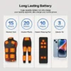 Powerbank 30000mAh Portable Heating Mobile Power Supply for Heating Vest Jacket Gloves Electric Heating Equipment DC Power Bank