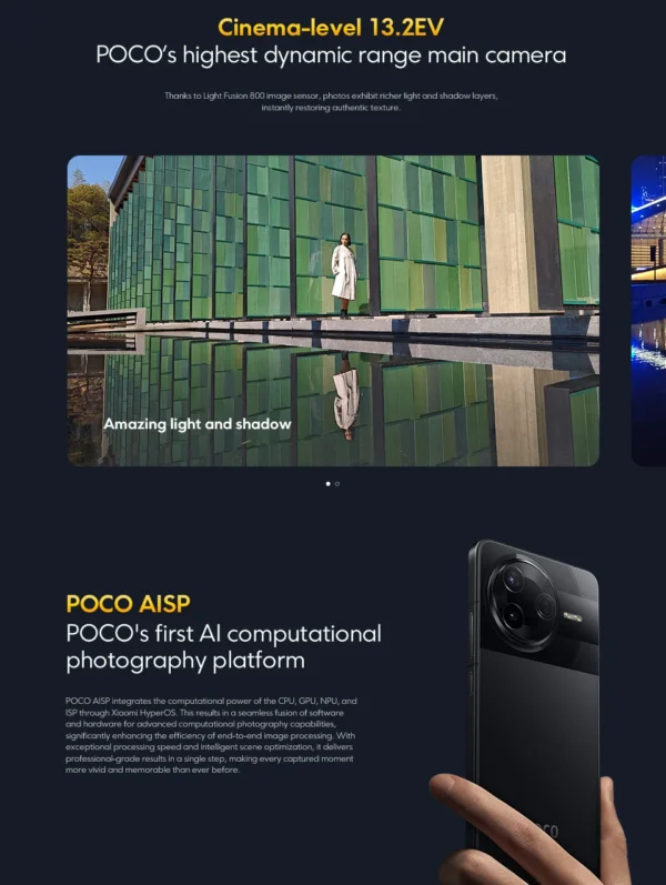 Sdf3d1f4b1f034c51afc1ac029828de31p-1.webp POCO F7 Pro 5G Global Version Smartphone Snapdragon® 8 Gen 3 50MP dual camera with OIS NFC