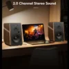 Se025a087f536483199cdb32d942a0bfdn.webp AIYIMA S700 Active Bookshelf Speakers 120W Bluetooth Wireless HiFi Sound System Wooden Bookshelf Speaker Audio Output Subwoofer