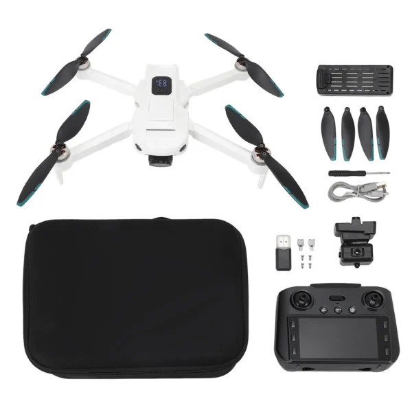 Se21cbff44a6747688b6fddcd8ea42c76P.webp Drone Dual Camera APP Control LCD Display Remote Control Intelligent Obstacle Avoidance WIFI 5G RC Quadcopter