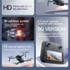 New S-X1 MAX GPS Drone Professional 4K Camera 3-axis gimbal Aerial FPV Brushless with Large Screen Remote Control Folding Dron