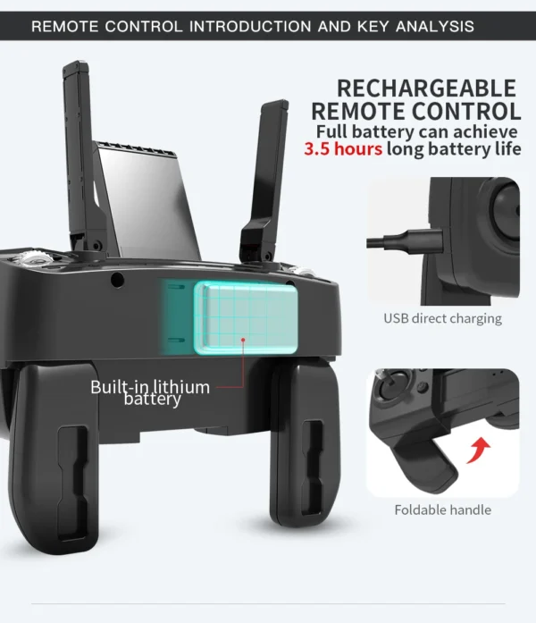 Se87d82555f50439db502ad9c61ecf303s-2.webp Drone L900 Pro 4K Professional 5G GPS HD Dual Camera Photography Brushless Foldable Quadcopter RC Distance 1.2KM Drones Toys