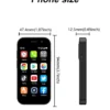 Sed2eb39cc8084d0683cd6075df2e28beU.webp 2025 New SERVO KING8000 Mini Smartphone Android 4G LTE Global GPS 3" Display 5MP Camera WIFI Small Mobile Phones 2000mAh Battery