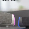4D Computer Speaker Bar Stereo Sound Subwoofer Bluetooth Speaker For Macbook Laptop Notebook PC Music Player Wired Loudspeaker