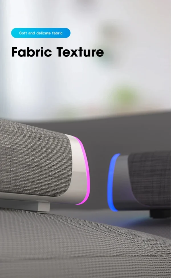 4D Computer Speaker Bar Stereo Sound Subwoofer Bluetooth Speaker For Macbook Laptop Notebook PC Music Player Wired Loudspeaker