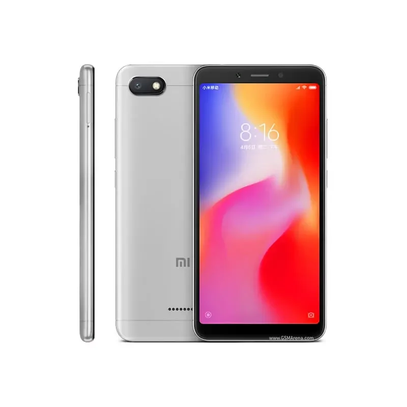 Sf12eab267be54de4921459db93b82c3ce.webp Original Smartphone Xiaomi Redmi 6A 3+32Gb Wholesale Xiaomi Mobile Phones Unlocked Android Google Play Redmi 6 Global Frimware