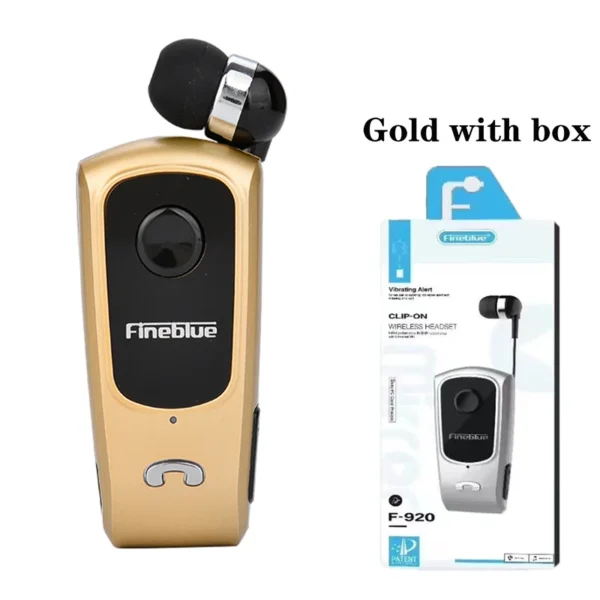 Sf4488d88af6c4c1d8b1263f892c1a70bA.webp Fineblue F920 Wireless Earphone Bluetooth Headset Ears in Lotus with Wire Clip Earphones Handsfree Earbuds Retractable Headphone