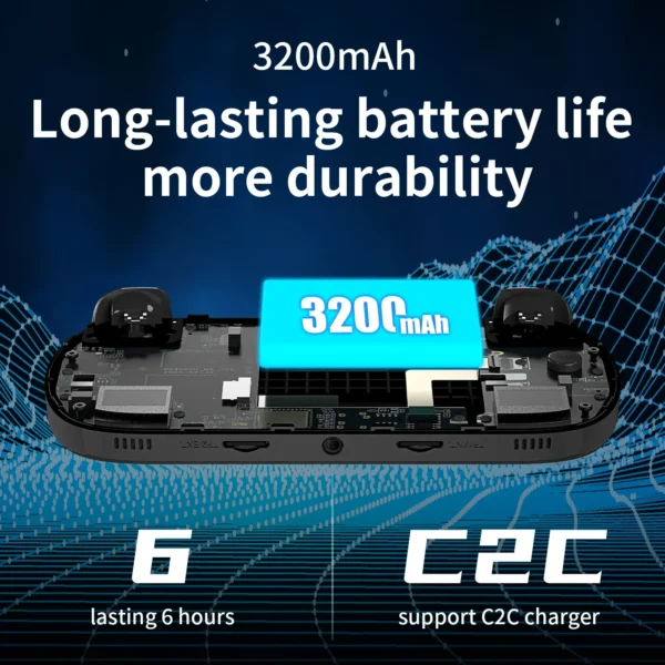 Sf69d4e6e856348db92a9fc8ae1802e37M.webp ANBERNIC RG40XX H Handheld Game Console 4'' Screen Linux System Joystick RGB Lighting Effect RG40XXH Video Player Trimui Console
