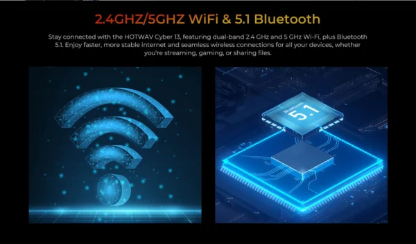 Sf774611cbbeb409c8abd44d71c71e9c5O.webp HOTWAV Cyber 13 Rugged Phone 10800mAh Massive Battery 8GB 128GB Smartphone 150LM Flashlight 6.6'' HD+ 64MP Android 14 Cellphone
