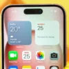 Refurborne phone Apple iPhone 15 128/GB ROM 6.1 'Original Super Retina OLED 6GB RAM Face ID Mobile Phone excellent condition