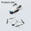 Sfcffeab4d066440b9d50181b481eadadH.webp 2025 S-X1 GPS Pro Drone - 8K HD Camera with 3-Axis Anti-Shake Gimbal & EIS, 5G Screen Control Brushless Quadcopter RC Toy Gift