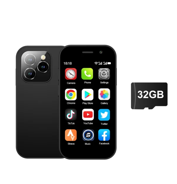 Sfd968b03efb24bfd9d52a44f07454257z.webp 2025 New SERVO KING8000 Mini Smartphone Android 4G LTE Global GPS 3" Display 5MP Camera WIFI Small Mobile Phones 2000mAh Battery