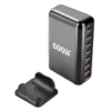 600W Gan Fast Charge 3.0 USB Type C Charger 8-Port 5C3A PD Mobile Tablet Fast Charger for Phone Convenient Carry