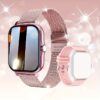 083e948757b8ea41cb0774df78c44a90-1.jpg The New Full Touch High-definition Men's And Women's Sports Smartwatch Features Wireless Dialing, Answering Calls, Motion Tracking, Photography, And Music Control. The Stylish Smartwatch Is Compatible With Android/IPhone, It's A Gift For Men And Women