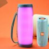 08cc6aa6-cd1e-4b2f-afaf-25a324cde8e9.jpg TG-157 Portable Wireless Speaker With Color LED Light, Outdoor 3D Stereo Woofer Luminous Speaker, TWS Stereo Woofer Pole Hands-free Call/FM/TF Card/U Disk, Connect Mobile Phone/Tablet/TV, Wireless Portable Audio
