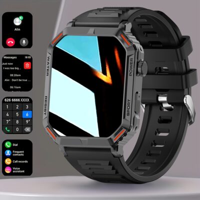 0b84eeeb-e199-4ed3-88df-74619a98e5af-2.jpg Men's Wireless Smart Watch with 100+ Sport Modes, Full Touch Screen Activity Tracker, Pedometer, and Calorie Counter for Smartphones