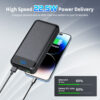 1720169533375-a0d377ede2194573aacc7843109f65ea-goods-1.jpeg Portable Charger Power Bank 30000mAh Dual USB Power Bank Output Interface, 22.5w Fast Charger Portable Charger, Exquisite and Compact, Compatible with Smartphones and All USB Devices (Black)