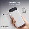 1720169535146-1f805fd8376040cb897d9ca5461aa065-goods.jpeg Portable Charger Power Bank 30000mAh Dual USB Power Bank Output Interface, 22.5w Fast Charger Portable Charger, Exquisite and Compact, Compatible with Smartphones and All USB Devices (Black)