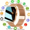 1b44a5b6-b55a-4b3e-8d94-20921bae63a0-1.jpg The New Full Touch High-definition Men's And Women's Sports Smartwatch Features Wireless Dialing, Answering Calls, Motion Tracking, Photography, And Music Control. The Stylish Smartwatch Is Compatible With Android/IPhone, It's A Gift For Men And Women
