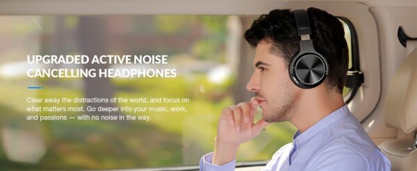 27407c59-b132-4a30-b566-17a856c4ea8a.jpg Active Noise Canceling Wireless Headphones with Mic, Compatible for for Smartphones/Tablets, Wireless 5.2 Over-Ear Headphones with 30H Playtime, ANC for Travel, Noise Cancelling Headphones for s & for (Driver Compatibility)