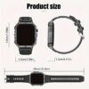 329f154e-d940-4b4b-9c8a-e7d709bf2a6a.jpg Men's Wireless Smart Watch with 100+ Sport Modes, Full Touch Screen Activity Tracker, Pedometer, and Calorie Counter for Smartphones