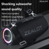 390a6e83-74cb-4a00-928a-5e77937c077f.jpg ZEALOT 80W Large Speaker, IPX5, Outdoor Portable Subwoofer Wireless Speakers, Dual Pairing, 16000mAh Battery, 24Hours Playtime Loud Stereo, Booming Bass. Charging Cable, for PC, Smartphones, Car, Outdoor, Camping, Beach.-ZEALOT S87(2pcs A Set)