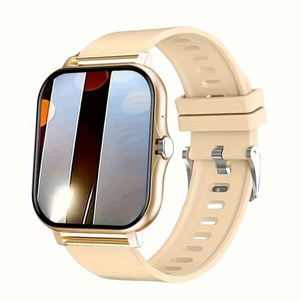 3ed3c355-901d-465a-b8b5-2e568c85fc26.jpg The New Full Touch High-definition Men's And Women's Sports Smartwatch Features Wireless Dialing, Answering Calls, Motion Tracking, Photography, And Music Control. The Stylish Smartwatch Is Compatible With Android/IPhone, It's A Gift For Men And Women