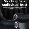 41144a77-1ba2-4914-91b2-6256b89c3d16.jpg ZEALOT 80W Large Speaker, IPX5, Outdoor Portable Subwoofer Wireless Speakers, Dual Pairing, 16000mAh Battery, 24Hours Playtime Loud Stereo, Booming Bass. Charging Cable, for PC, Smartphones, Car, Outdoor, Camping, Beach.-ZEALOT S87(2pcs A Set)