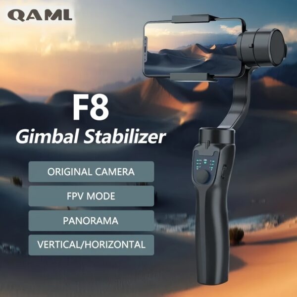 48082737-d03b-4e99-b33e-a1e50cd03c4c.jpg ProStabilizer F8 - 3-Axis Handheld Gimbal Phone Holder for Smooth Anti-Shake Video Recording and Stabilization - Compatible with Xiaomi, iPhone, and All Cellphone Smartphones