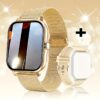 488cc105922fc07a653048d18ed4c39f.jpg The New Full Touch High-definition Men's And Women's Sports Smartwatch Features Wireless Dialing, Answering Calls, Motion Tracking, Photography, And Music Control. The Stylish Smartwatch Is Compatible With Android/IPhone, It's A Gift For Men And Women