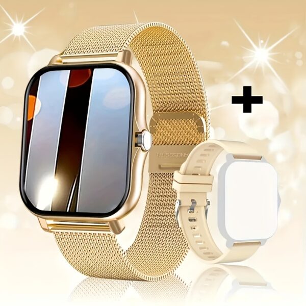 488cc105922fc07a653048d18ed4c39f.jpg The New Full Touch High-definition Men's And Women's Sports Smartwatch Features Wireless Dialing, Answering Calls, Motion Tracking, Photography, And Music Control. The Stylish Smartwatch Is Compatible With Android/IPhone, It's A Gift For Men And Women