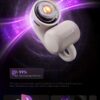 Picun W3 Wireless Earbuds with Active Noise Cancellation, EQ App Control, 60H Playtime, Immersive Spatial Audio, Wireless V5.4, Touch Control, Type-C Charging, Compatible with Smartphones/Tablets/Laptops - Incl. Protective Case