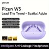 Picun W3 Wireless Earbuds with Active Noise Cancellation, EQ App Control, 60H Playtime, Immersive Spatial Audio, Wireless V5.4, Touch Control, Type-C Charging, Compatible with Smartphones/Tablets/Laptops - Incl. Protective Case