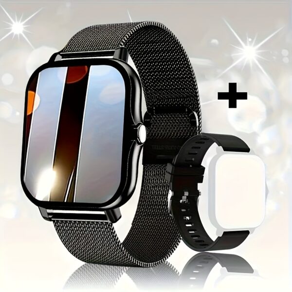 50c0c2c7518548925a1f563f8507ff67.jpg The New Full Touch High-definition Men's And Women's Sports Smartwatch Features Wireless Dialing, Answering Calls, Motion Tracking, Photography, And Music Control. The Stylish Smartwatch Is Compatible With Android/IPhone, It's A Gift For Men And Women