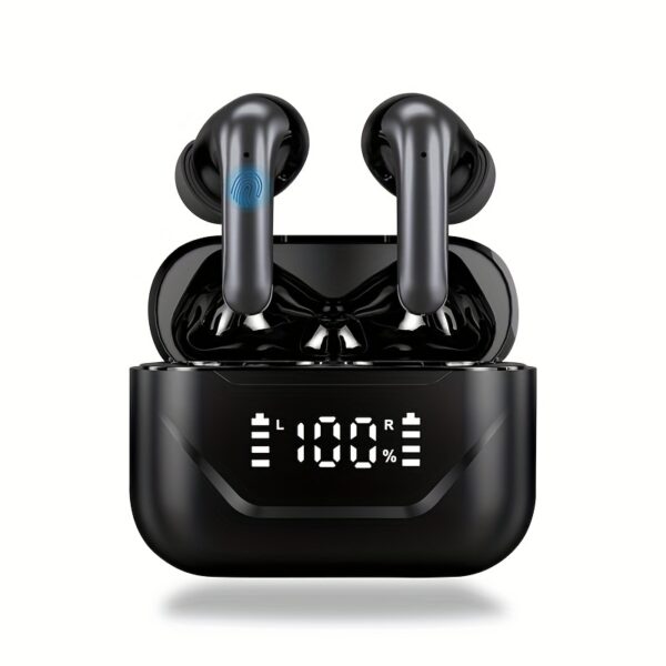 5db8caa3-7b5c-4794-aa96-e0994d51cba9.jpg HASHZHE Wireless Earbuds with AI Translation for 144 Languages, Active Noise Cancellation, Sleep Aid, 40H Battery, Pure Cobalt Cell, High-Fidelity Copper Ring Speaker, Touch Control for Music, Call Control & Compatible with Smartphones