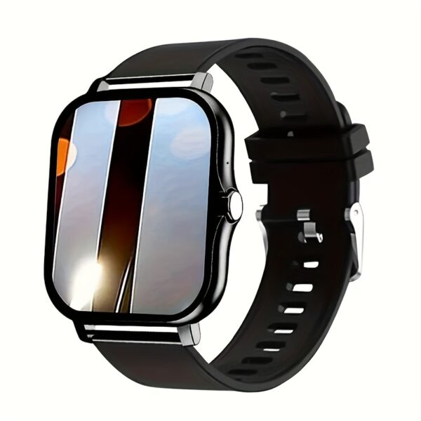 6dfd55ad-532f-4599-9f32-272d9a673708.jpg The New Full Touch High-definition Men's And Women's Sports Smartwatch Features Wireless Dialing, Answering Calls, Motion Tracking, Photography, And Music Control. The Stylish Smartwatch Is Compatible With Android/IPhone, It's A Gift For Men And Women