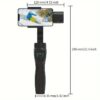 6eb8fd5b-bd1b-43ed-ba6c-3543c1e9587d.jpg ProStabilizer F8 - 3-Axis Handheld Gimbal Phone Holder for Smooth Anti-Shake Video Recording and Stabilization - Compatible with Xiaomi, iPhone, and All Cellphone Smartphones