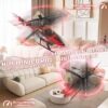 71-FSzm0MhL._AC_SX425_ Hélicoptère Télécommandé Enfant – 30 min de Vol (2 Batteries), Effets LED, Maintien d’Altitude, Décollage/Atterrissage à 1 Touche – Jouet Intérieur pour Enfants dès 6 ans