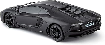 71cH3BF7SUL._AC_SX425_ Lamborghini Aventador - Télécommande sous Licence Officielle pour Enfants avec Feux de Travail, Modèle RC pour Voiture 1:24, 27 MHz, LP700-4