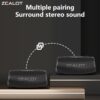 7a377a29-7757-4ebb-a4a5-881db8d4176f.jpg ZEALOT 80W Large Speaker, IPX5, Outdoor Portable Subwoofer Wireless Speakers, Dual Pairing, 16000mAh Battery, 24Hours Playtime Loud Stereo, Booming Bass. Charging Cable, for PC, Smartphones, Car, Outdoor, Camping, Beach.-ZEALOT S87(2pcs A Set)