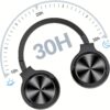 824f5dbf-536b-448d-992d-1bffd8227bf7.jpg Active Noise Canceling Wireless Headphones with Mic, Compatible for for Smartphones/Tablets, Wireless 5.2 Over-Ear Headphones with 30H Playtime, ANC for Travel, Noise Cancelling Headphones for s & for (Driver Compatibility)