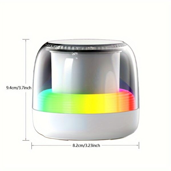 917c34e7-feba-4378-bdfa-7ca92e9ff2ee.jpg Wireless stereo speaker, wireless surround sound subwoofer speaker, rich bass, LED lighting, button controlled USB rechargeable, very suitable for computers, smartphones, tablets, and homes
