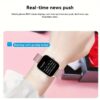 9486e0ad-bfdb-490e-8377-ea2fce72e1a4-1.jpg The New Full Touch High-definition Men's And Women's Sports Smartwatch Features Wireless Dialing, Answering Calls, Motion Tracking, Photography, And Music Control. The Stylish Smartwatch Is Compatible With Android/IPhone, It's A Gift For Men And Women