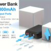 9c051a97-79bd-42c4-bcdc-96d488638057-1.jpg High-Capacity 16000mAh Power Bank - 5V/7.4V Battery Pack For Heated Vest With LED Display, DC/USB/Type-C Output - Fast Charging 22.5W Portable Charger Compatible With Smartphones, Tablets And More