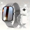 9d0eb4d42819c7f2067f6d6d10a2ec76.jpg The New Full Touch High-definition Men's And Women's Sports Smartwatch Features Wireless Dialing, Answering Calls, Motion Tracking, Photography, And Music Control. The Stylish Smartwatch Is Compatible With Android/IPhone, It's A Gift For Men And Women