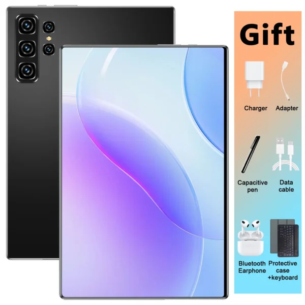2025 Global Android 13 New 10.36 inch tablet 16GB 1TB 14 core 4K HD 5G WIFI Bluetooth WPS 20000mAh tablets
