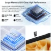 A129fc75b337c4561908fd1328ce5e3a7s.webp Android15 Tablet 10 Inch 20GB RAM 64GB ROM Expandable 1TB WIFI6 WidevineL1 GMS 5000mAh Stylus Keyboard Mouse Headphones Case Set